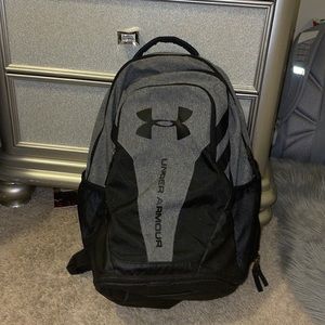 grey under armour backpack